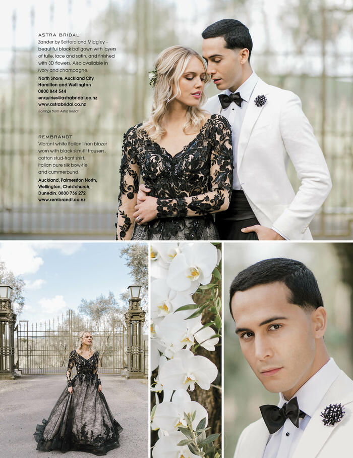 As featured in Bride and Groom Magazine